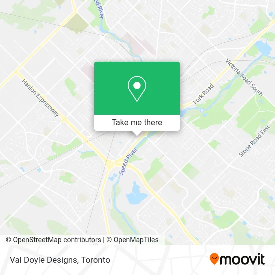 Val Doyle Designs map