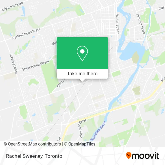 Rachel Sweeney map