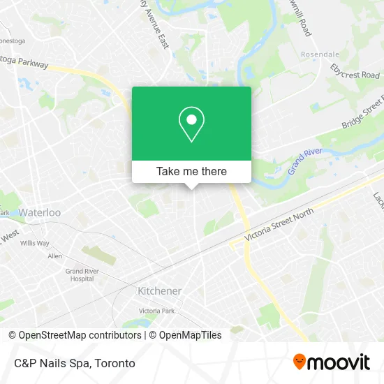 C&P Nails Spa map