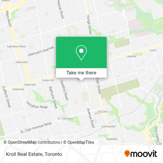 Kroll Real Estate map