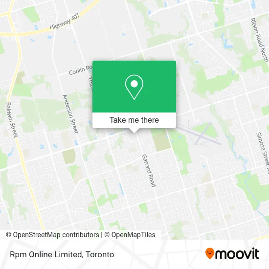 Rpm Online Limited map