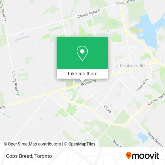 Cobs Bread map