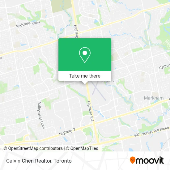 Calvin Chen Realtor map