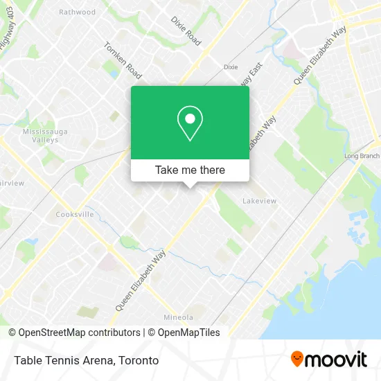Table Tennis Arena map