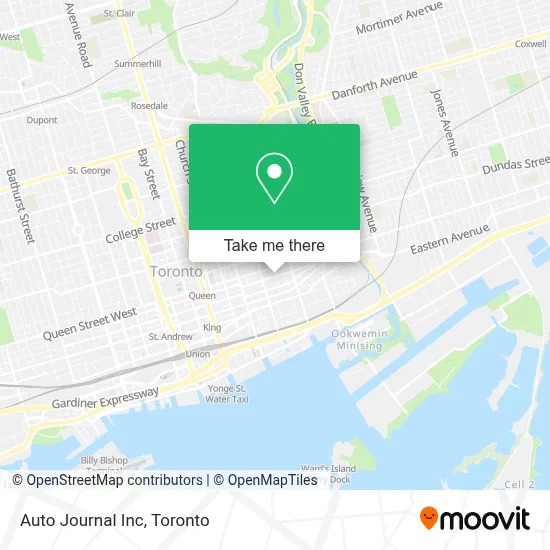 Auto Journal Inc map
