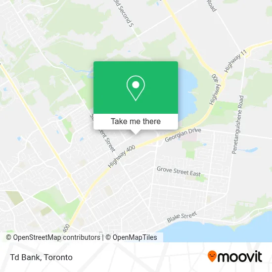 Td Bank map