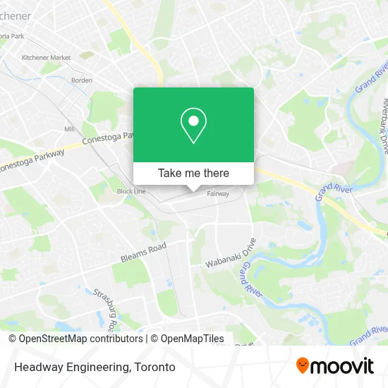 Headway Engineering map