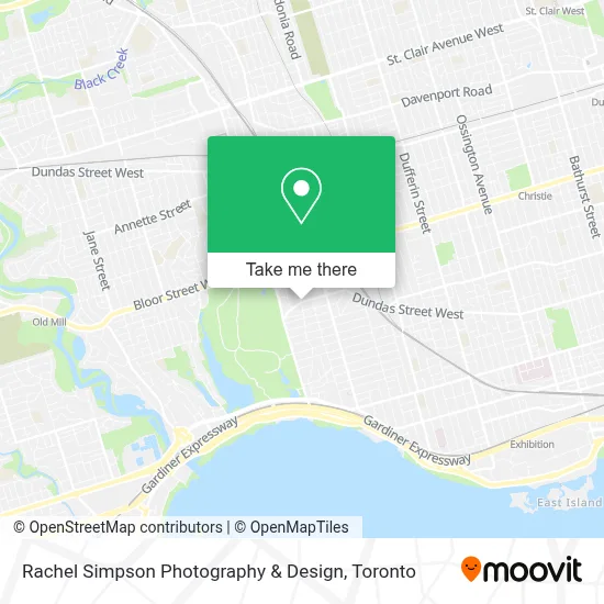 Rachel Simpson Photography & Design map