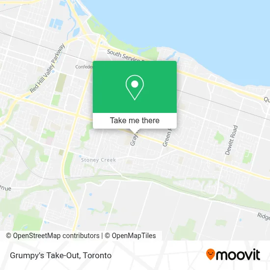 Grumpy's Take-Out plan