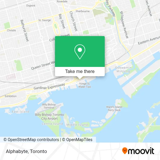 Alphabyte map