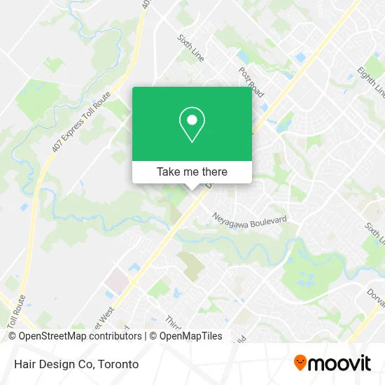 Hair Design Co map