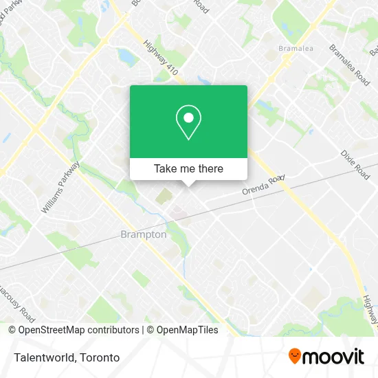 Talentworld map