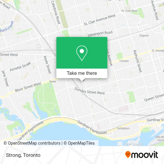 Strong map