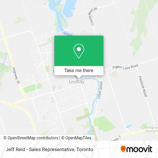 Jeff Reid - Sales Representative map