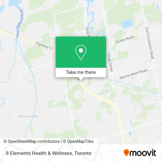 8 Elements Health & Wellness map