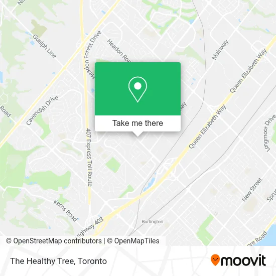 The Healthy Tree map
