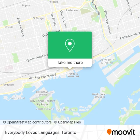 Everybody Loves Languages map