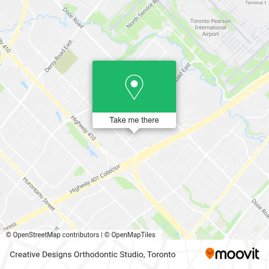 Creative Designs Orthodontic Studio map