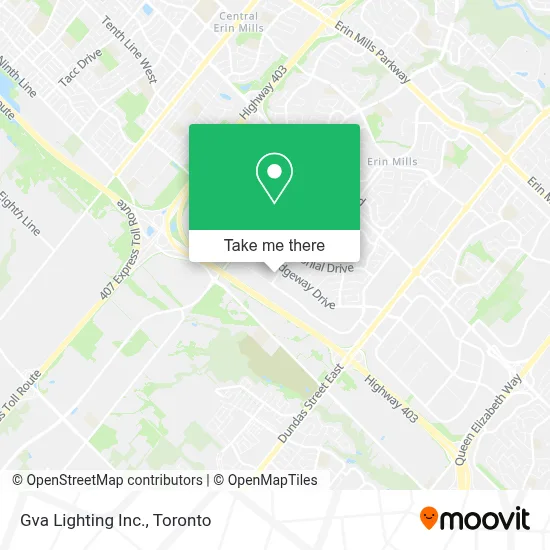 Gva Lighting Inc. map