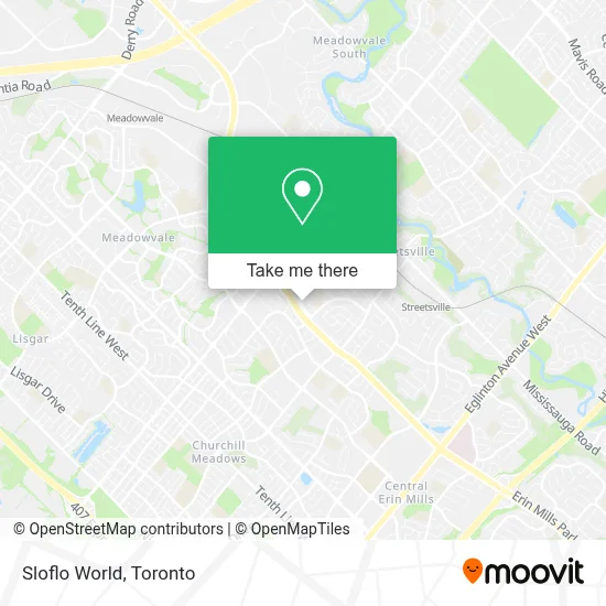 Sloflo World map