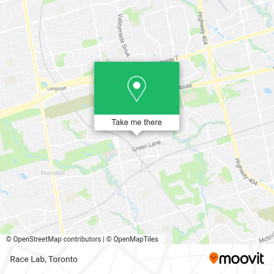 Race Lab map