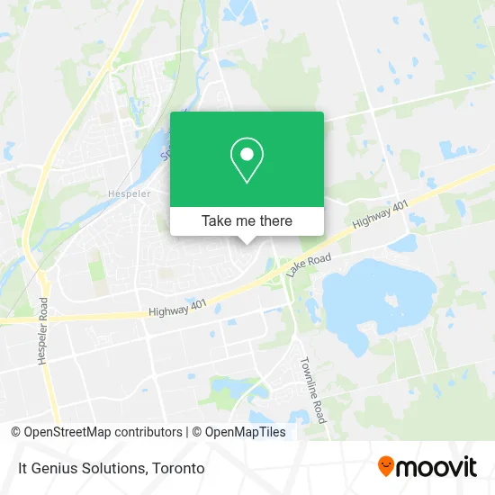 It Genius Solutions map