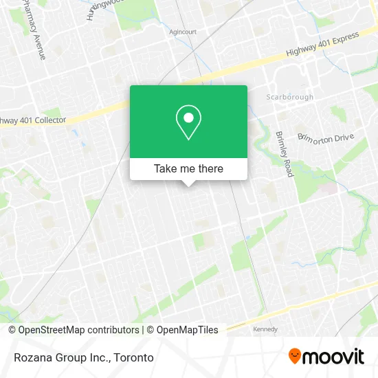 Rozana Group Inc. map