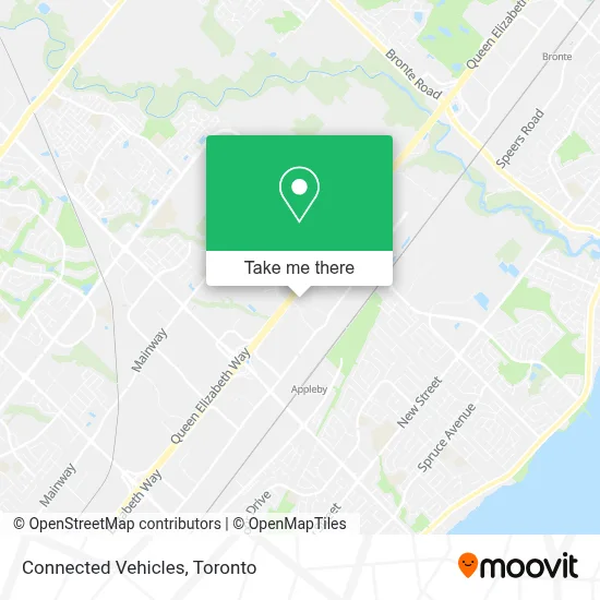 Connected Vehicles map