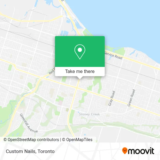 Custom Nails map