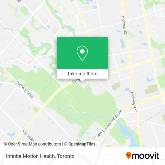 Infinite Motion Health map