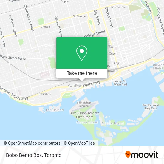 Bobo Bento Box map