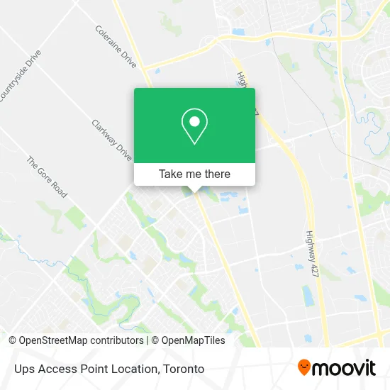 Ups Access Point Location plan