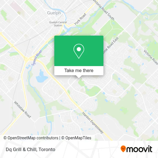 Dq Grill & Chill map