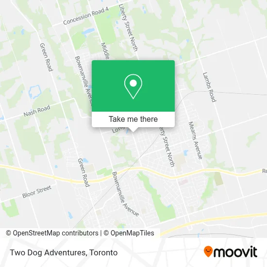 Two Dog Adventures map