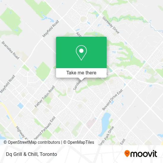 Dq Grill & Chill map