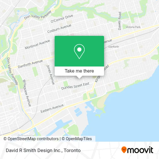 David R Smith Design Inc. map