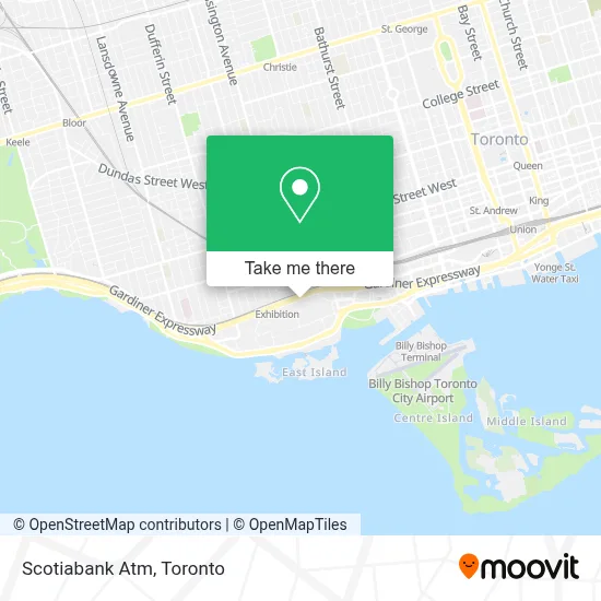 Scotiabank Atm map