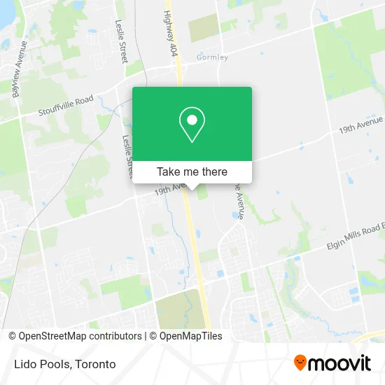 Lido Pools map