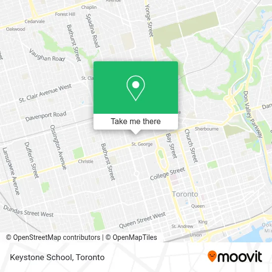 Keystone School map