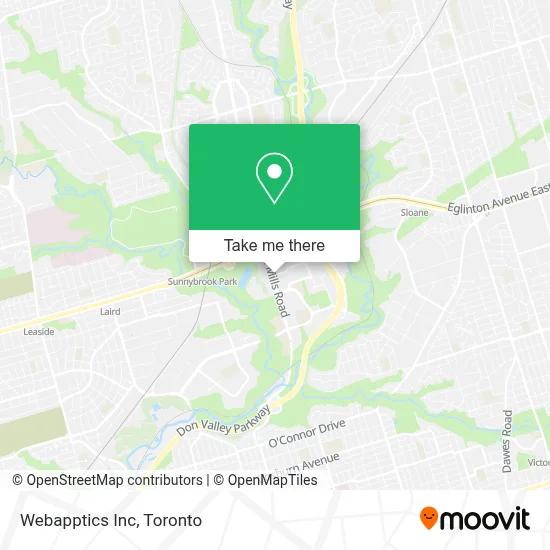 Webapptics Inc map