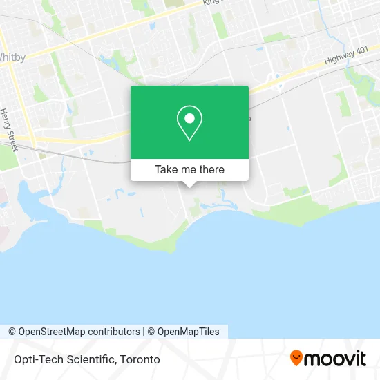 Opti-Tech Scientific map