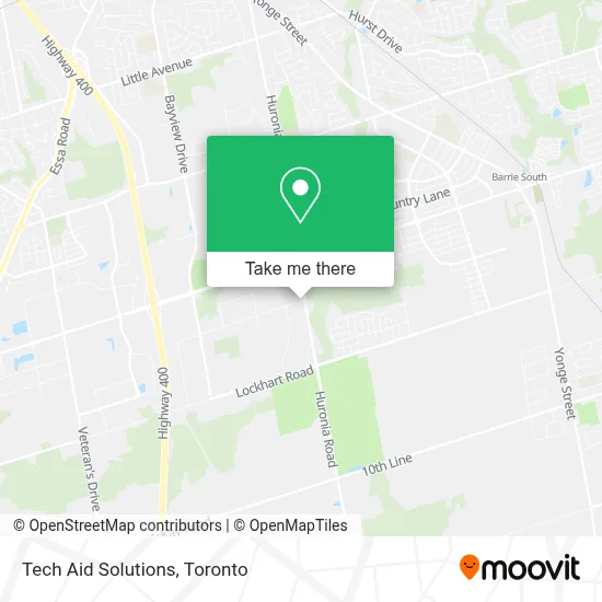 Tech Aid Solutions map