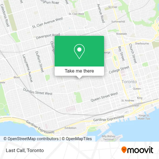 Last Call map
