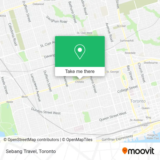 Sebang Travel map