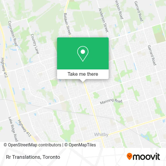Rr Translations map