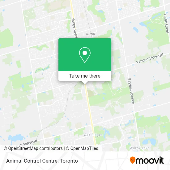 Animal Control Centre map