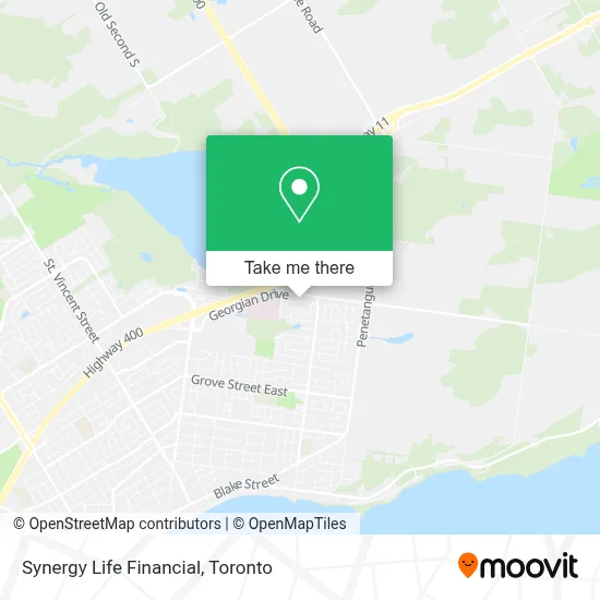 Synergy Life Financial map