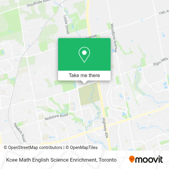Kcee Math English Science Enrichment map