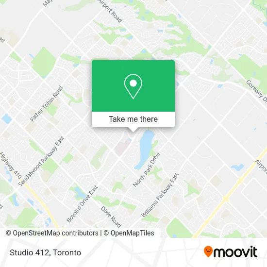 Studio 412 map