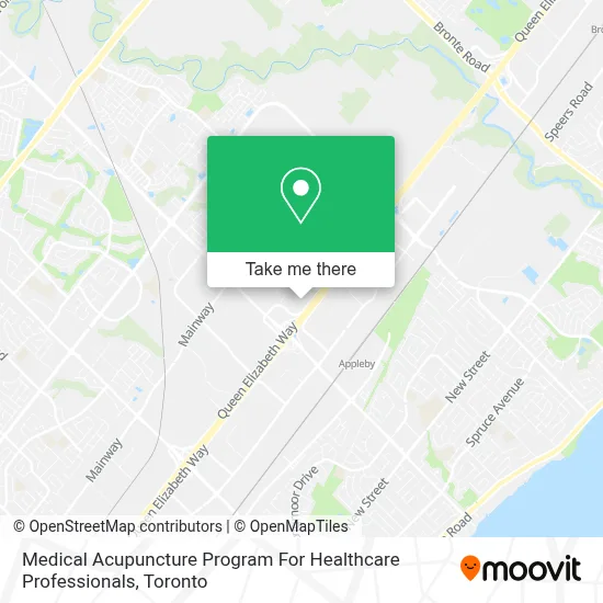Medical Acupuncture Program For Healthcare Professionals map